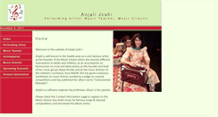 Desktop Screenshot of anjalijoshi.org