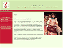 Tablet Screenshot of anjalijoshi.org